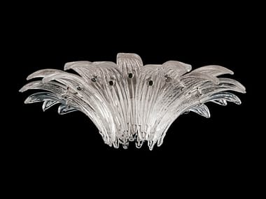 PALMETTE - Venetian crystal ceiling lamp (Request Info).