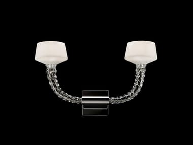 TWINS - Venetian crystal wall lamp (Request Info).