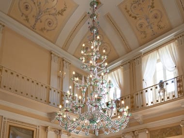 4604 - Venetian crystal chandelier (Request Info).