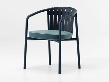 ARC - Aluminium garden chair with armrests (Request Info).