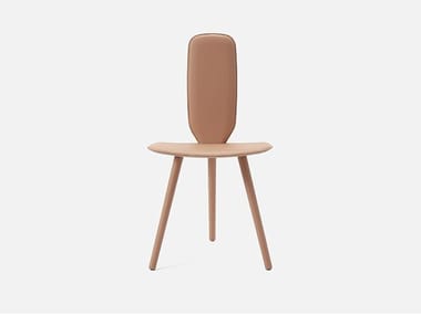 BAVARESK - Upholstered leather chair by Dante - Goods And Bads