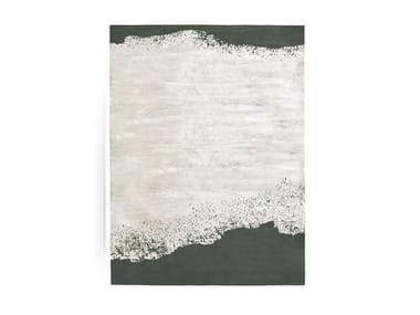 TIDES - Rectangular handmade Bamboo silk rug (Request Info).
