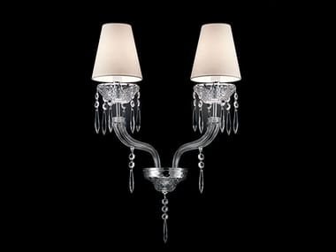 PRE?SIDENT - Venetian crystal wall lamp (Request Info).