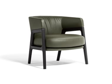 DUO - Leather armchair (Request Info).