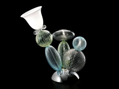 PERSEUS - Venetian crystal table lamp (Request Info).
