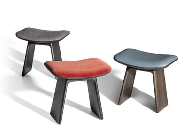 DUO - Upholstered low stool (Request Info).