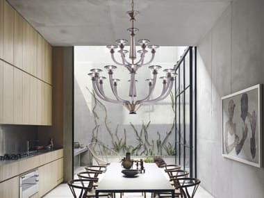 VERTIGO - Venetian crystal chandelier (Request Info).