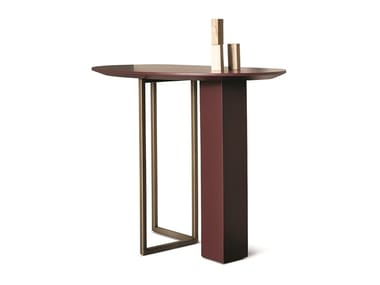 ABEL - Demilune marble console table (Request Info).