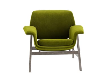 AGNESE - Fabric armchair with armrests (Request Info).
