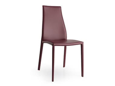 AIDA PLUS - Tanned leather chair (Request Info).