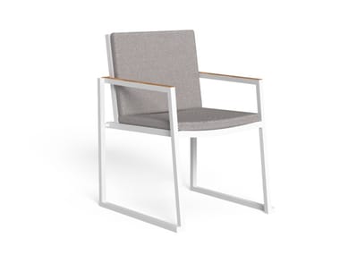 ALABAMA ALU - Garden chair with armrests (Request Info).