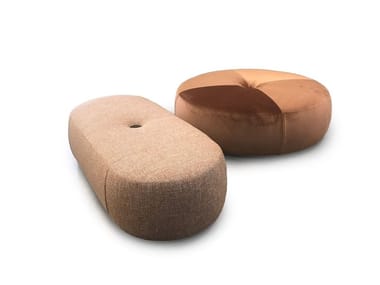 ALEY - Upholstered pouf (Request Info).