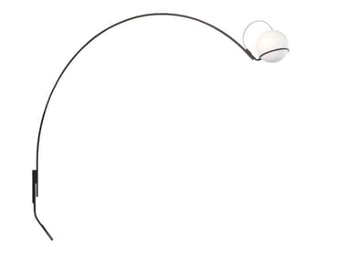 ALICANTO - LED blown glass and metal wall lamp (Request Info).