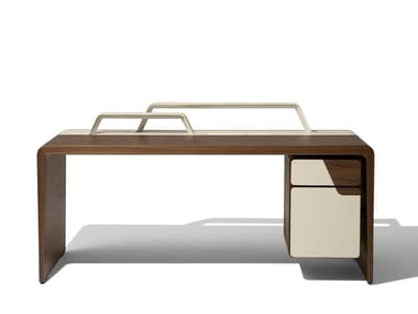 ALMA - Rectangular writing desk with drawers (Request Info).