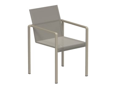 ALURA - Batyline¢ç garden chair with armrests (Request Info).