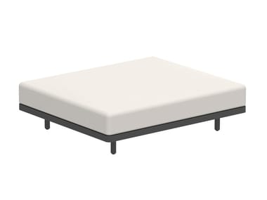 ALURA LOUNGE - Aluminium footstool (Request Info).