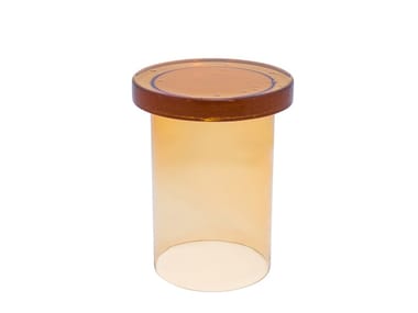 ALWA THREE - Round blown glass coffee table (Request Info).