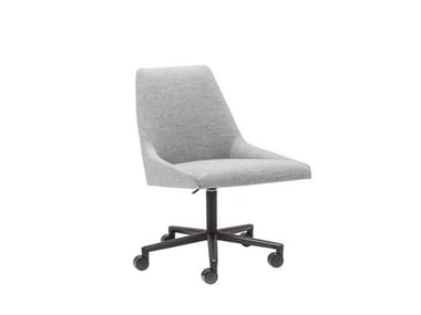 ALYA SI1557 - Upholstered office chair with castors with 5-Spoke base (Request Info).