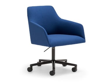 ALYA SO1537 - Swivel height-adjustable chair with castors (Request Info).