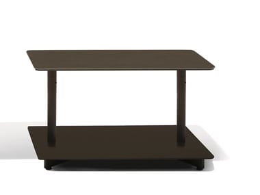 APSARA - Rectangular steel garden side table (Request Info).
