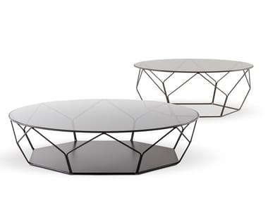 ARBOR - Low round ceramic coffee table (Request Info).