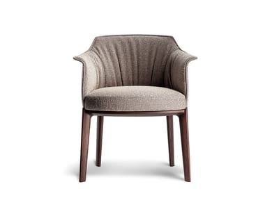 ARCHIBALD - Upholstered fabric easy chair with armrests (Request Info).