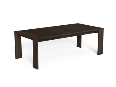 ARGO-WOOD - Rectangular Accoya¢ç wood garden table (Request Info).