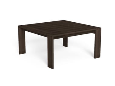 ARGO-WOOD - Square Accoya¢ç wood garden table (Request Info).