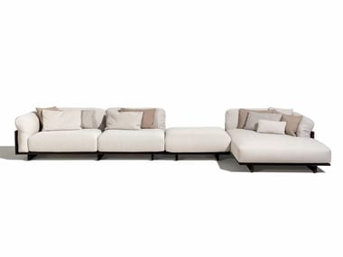ARGO-WOOD - Sectional fabric garden sofa (Request Info).