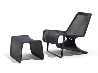 ARIA - Fabric armchair with footstool (Request Info).