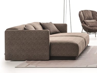 ARLOTT LOW - Sectional fabric sofa (Request Info).