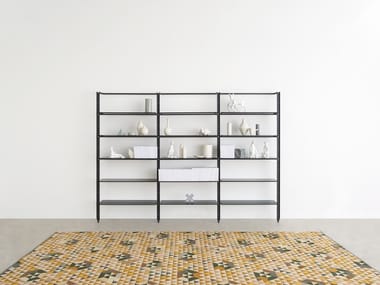 ARMIDA - Floor-ceiling mounted bookcase (Request Info).