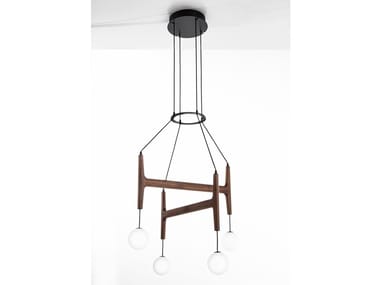 ASTRA - Canaletta walnut pendant lamp (Request Info).