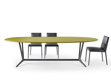 ASTRUM - Oval wooden table (Request Info).