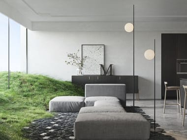 ATMOSPHERE - LED glass-fibre floor lamp (Request Info).