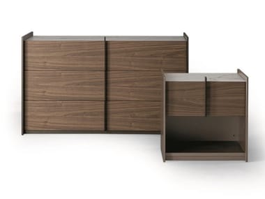 AUREO - Walnut chest of drawers (Request Info).