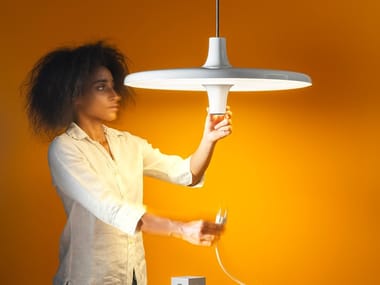 AVRO - Dimmable aluminium pendant lamp (Request Info).