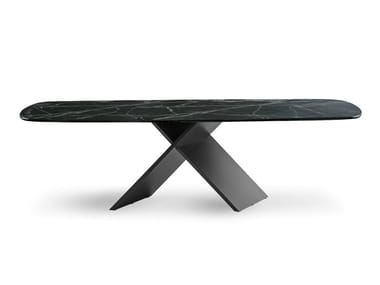 AX - Barrel-shaped table.