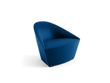 COLINA M - Sled base fabric easy chair (Request Info).