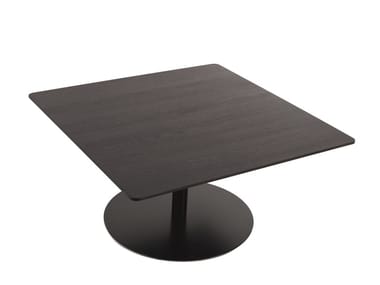 B14 - Square wooden side table (Request Info).