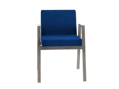 BABELA - Stackable chair with armrests (Request Info).