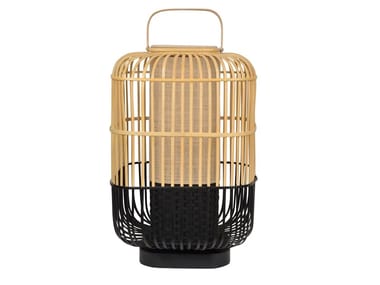 BAMBOO SQUARE - Bamboo table lamp (Request Info).