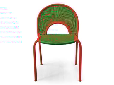 BANJOOLI - Polyethylene threads handwoven chair (Request Info).