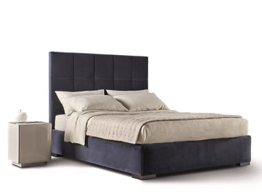 BARDO' - Fabric double bed with removable cover (Request Info).