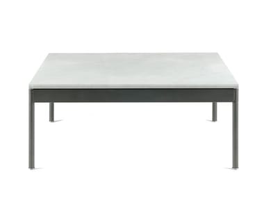 BASKET 351 - Square stone garden side table (Request Info).