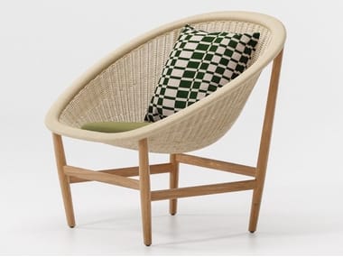 BASKET - Synthetic fibre garden armchair (Request Info).