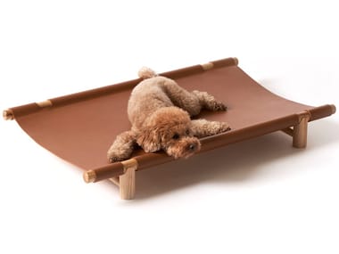 BERBER? - Tanned leather dogbasket (Request Info).