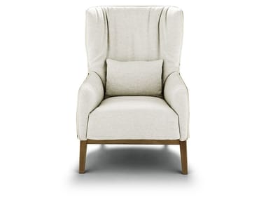 BERG?RE 19 - Bergere upholstered armchair with armrests (Request Info).