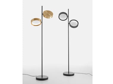 BERLIN - Adjustable metal floor lamp with dimmer (Request Info).