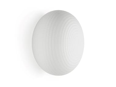 BIANCA - Blown glass wall lamp / ceiling lamp (Request Info).